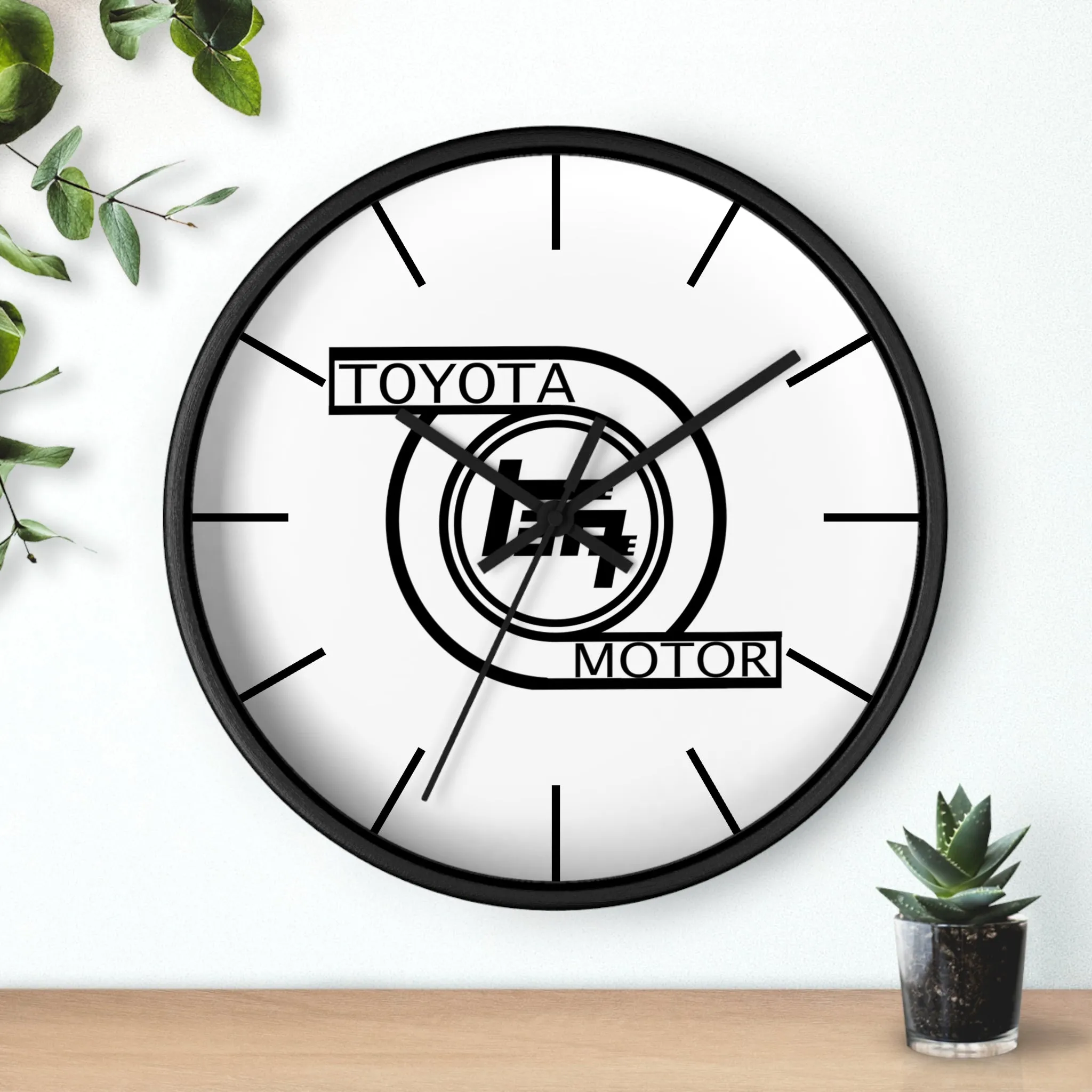 Teq Toyota Motors Wall Clock Gift - Reefmonkey