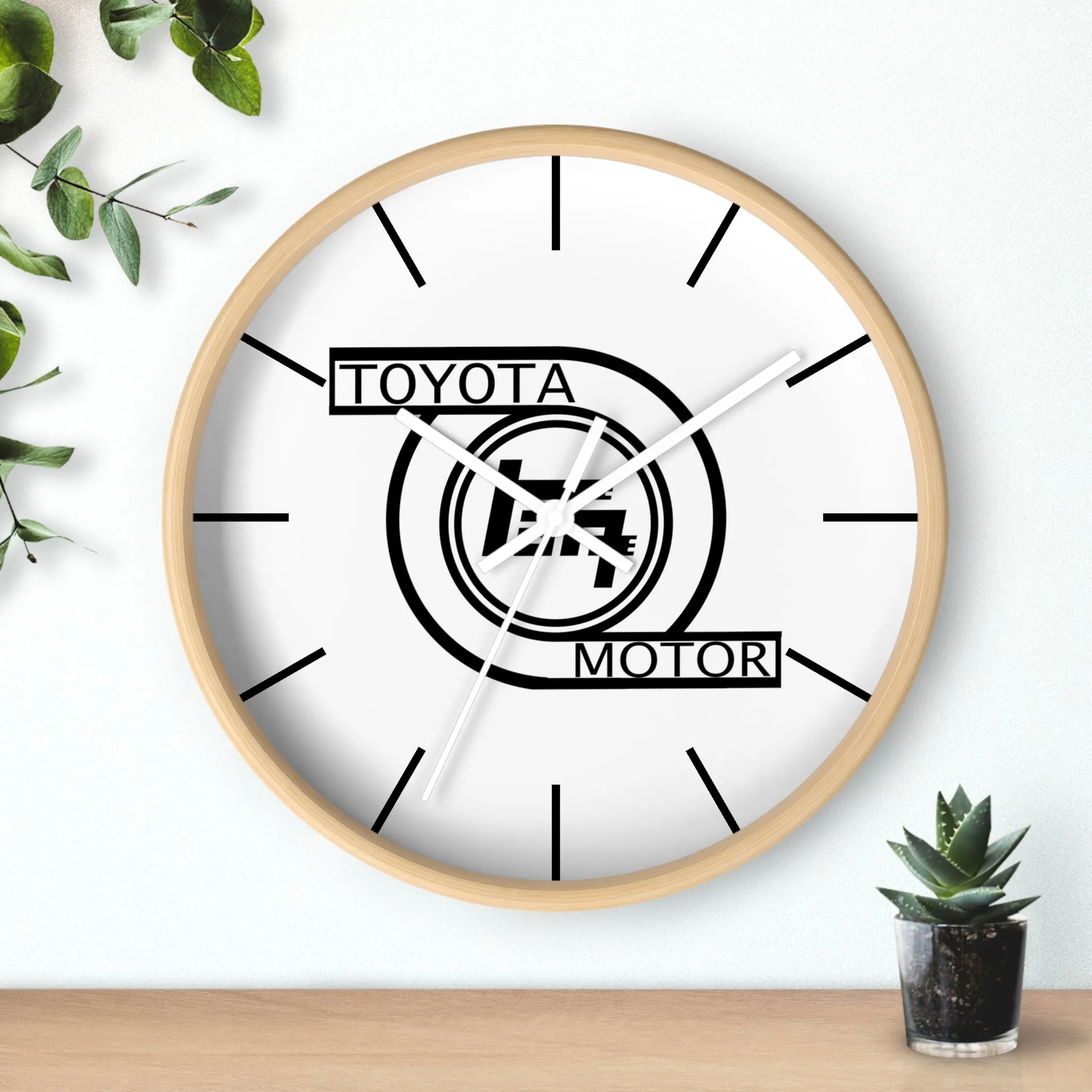 Teq Toyota Motors Wall Clock Gift - Reefmonkey