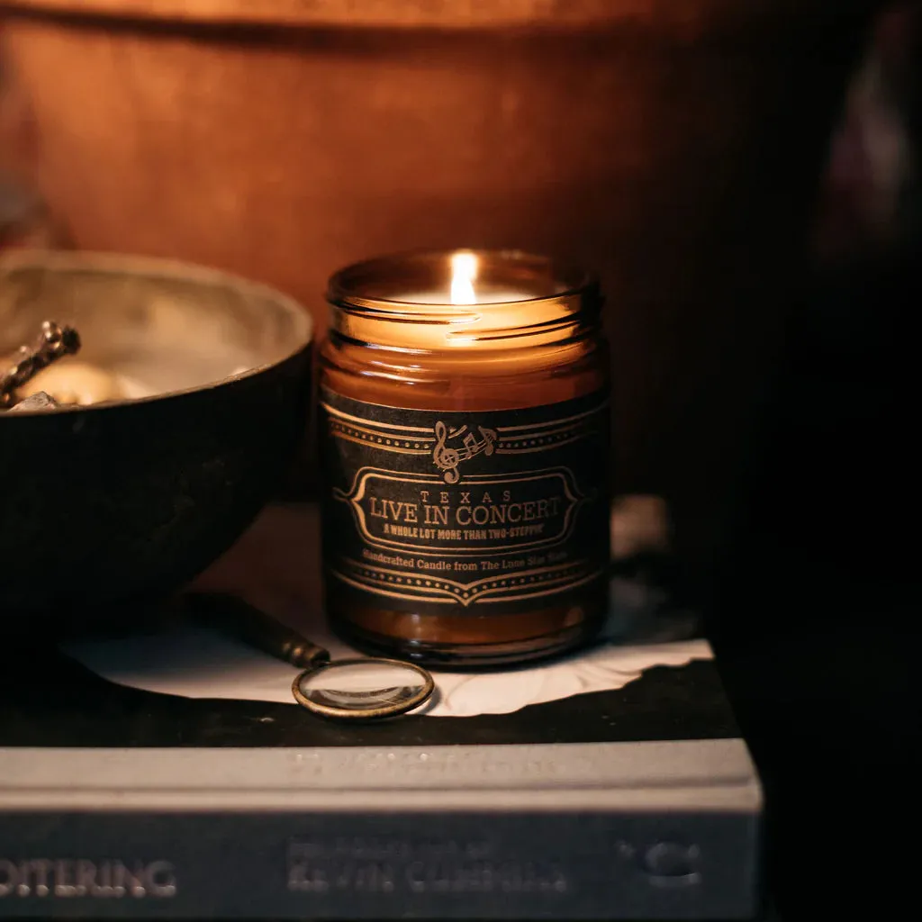 Texas Live In Concert Candle