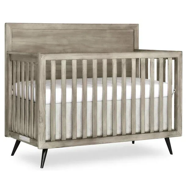 The Feather Grey 4-in-1 Convertible Crib