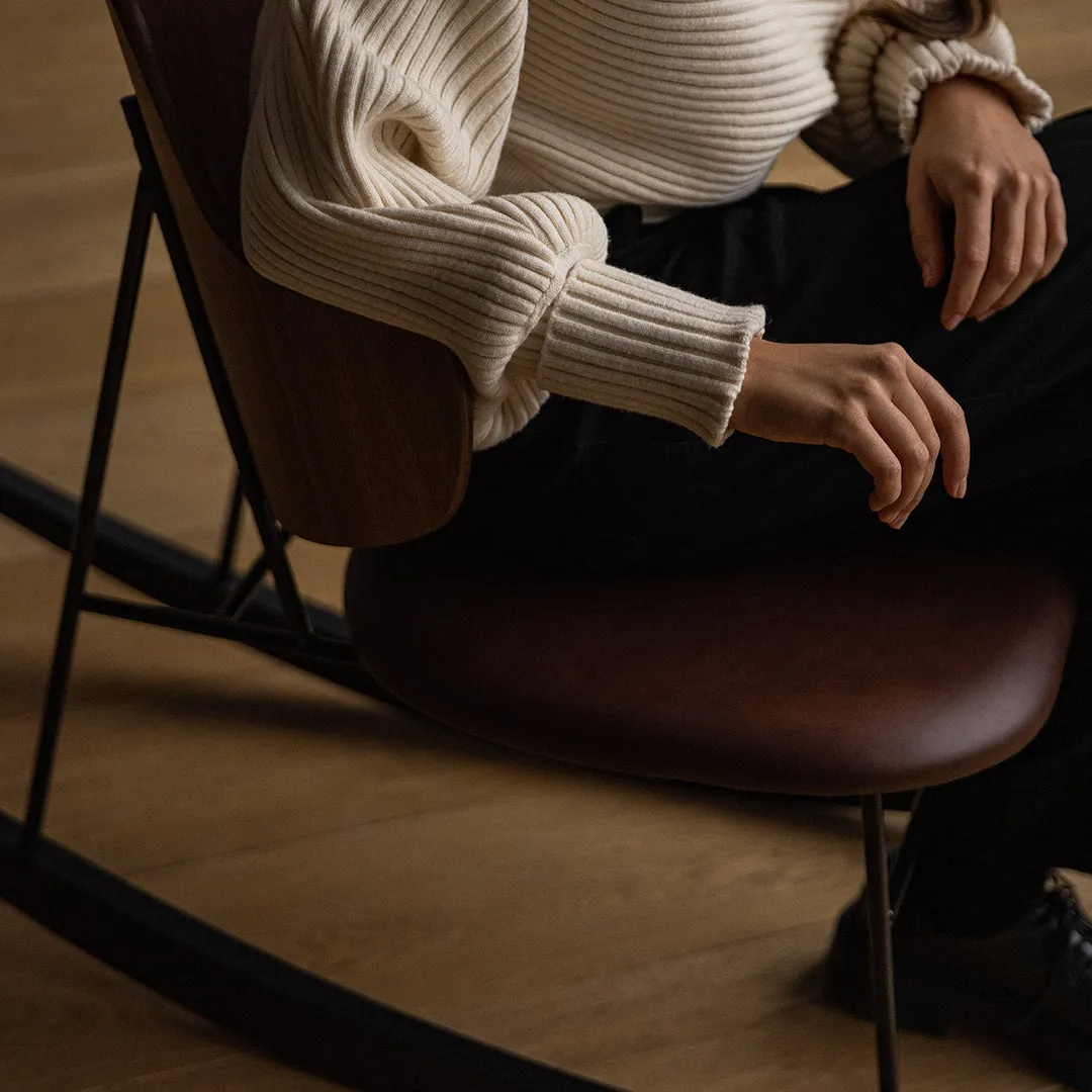 The Penguin Rocking Chair - Seat Upholstered