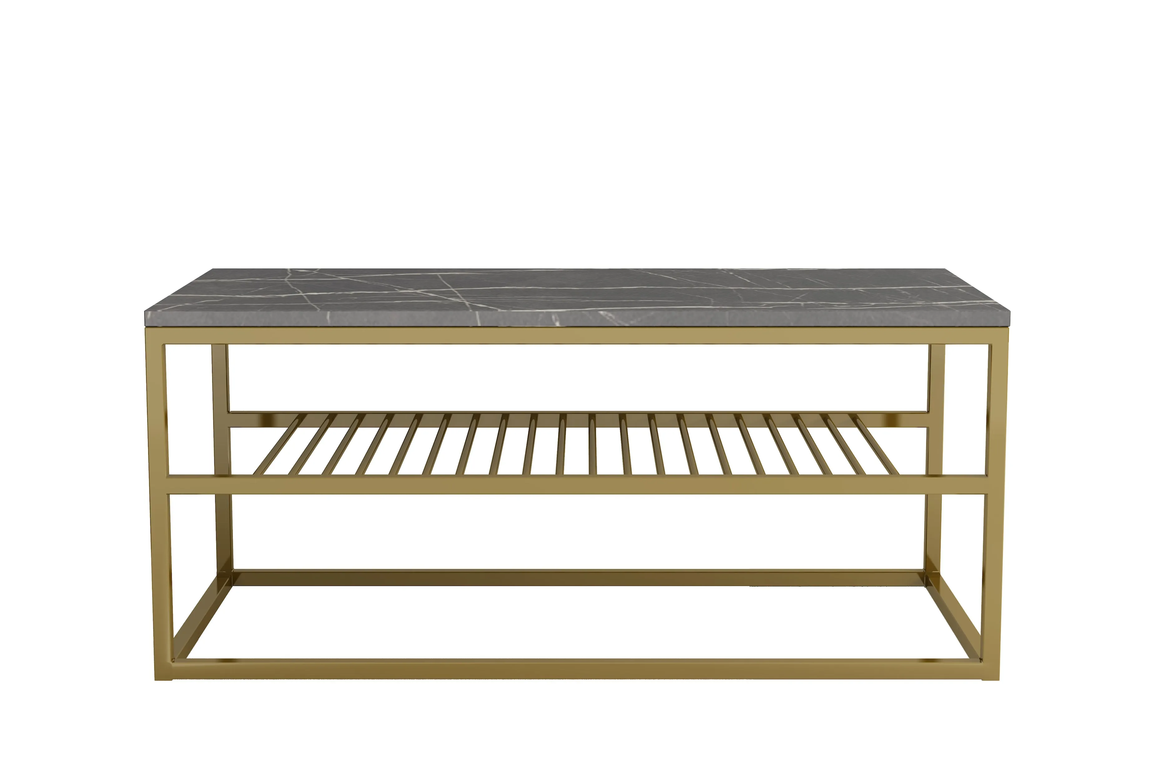 TOMI Black Marble Coffee Table
