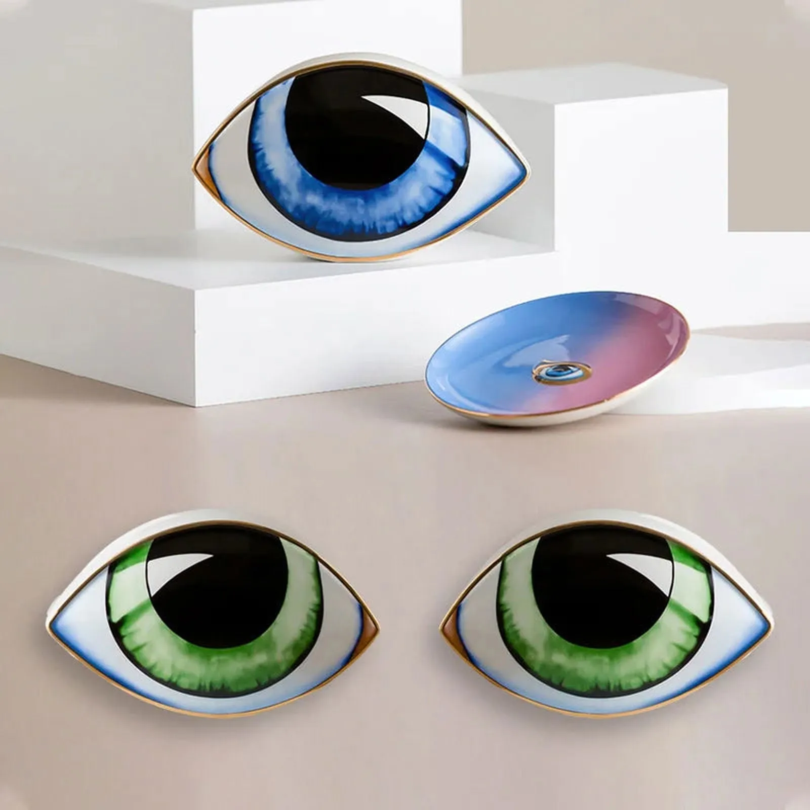 Trinity Gaze -  Ceramic Abstract  Decor Art Collection