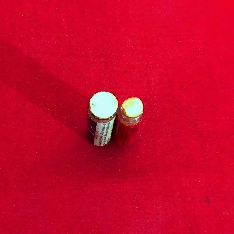 Two Machine Blown Medical Vials