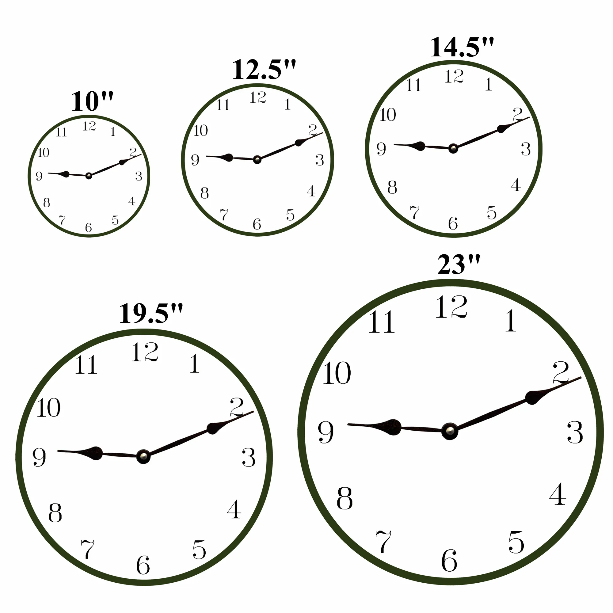 Vintage Style Rustic Beer Clock