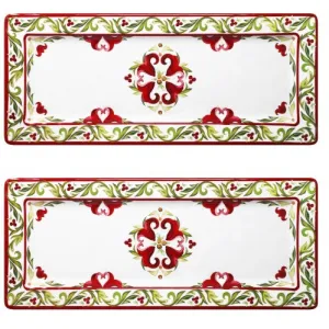 Vischio Rectangle Serving Platter Set 201VIS