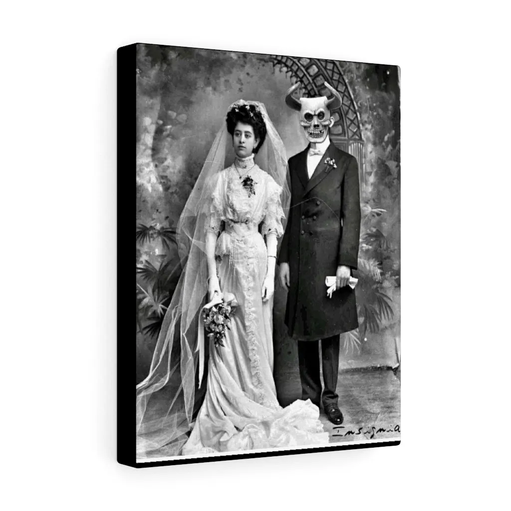 Wedding Stretched Canvas by Insignia