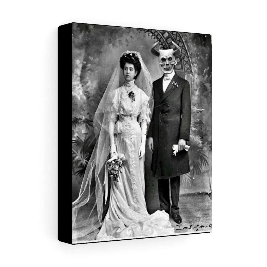 Wedding Stretched Canvas by Insignia