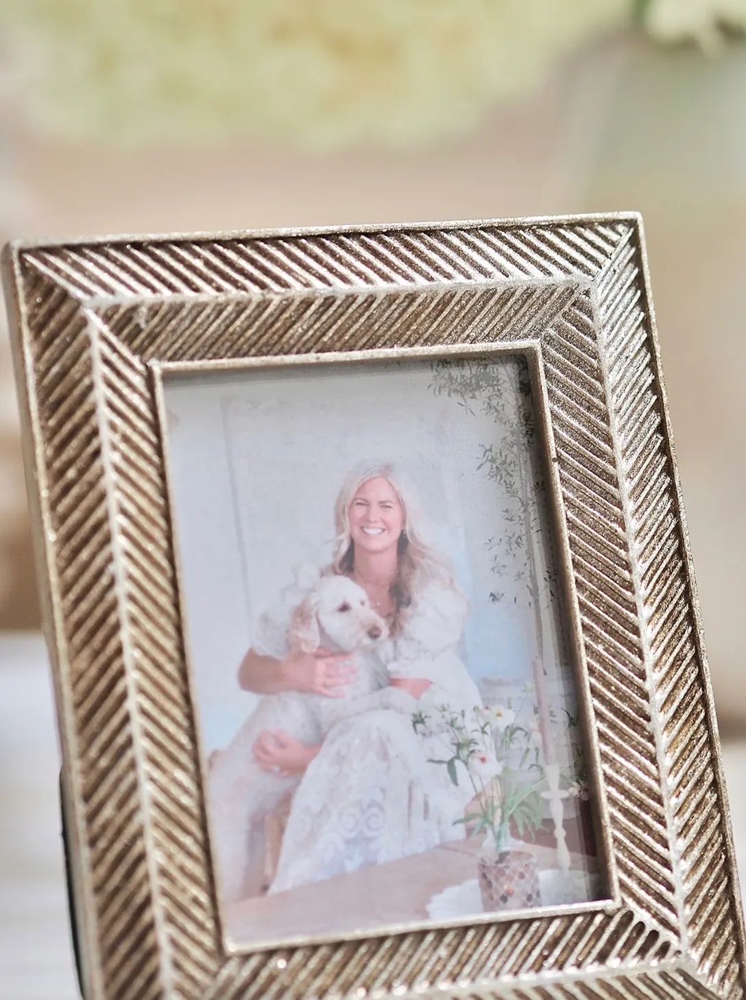 Yvette Silver Frames